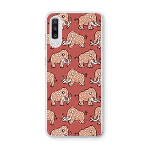 Mammoet: Samsung Galaxy A70 Transparant Hoesje