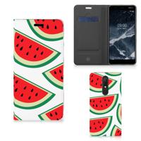 Nokia 5.1 (2018) | Flip Style Cover | Watermelons