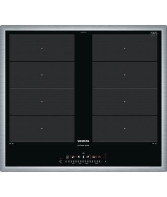 Siemens EX645FXC1M kookplaat Zwart, Roestvrijstaal Ingebouwd Zone van inductiekookplaat 4 zone(s) Siemens EX645FXC1M kookplaat Zwart, Roestvrijstaal Ingebouwd Zone van inductiekookplaat 4 zone(s)