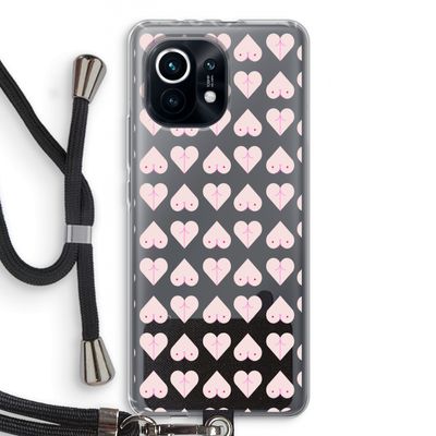 Ass 'n Titties: Xiaomi Mi 11 Transparant Hoesje met koord