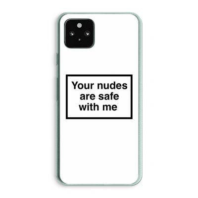 Safe with me: Google Pixel 5a 5G Transparant Hoesje