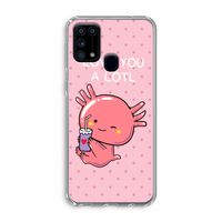 Love You A Lotl: Samsung Galaxy M31 Transparant Hoesje