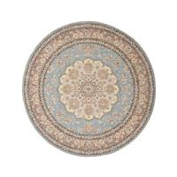 Heritaged Rond Vintage buitenkleed - Valenca Nova lichtblauw|beige - - thumbnail