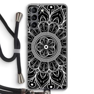 Roses Are Red: Samsung Galaxy S21 Transparant Hoesje met koord