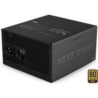 NZXT c1200 gold atx 3.1 modulaire 1200 watt voeding (zwart, 1x 12v-2x6, 3x pcie)