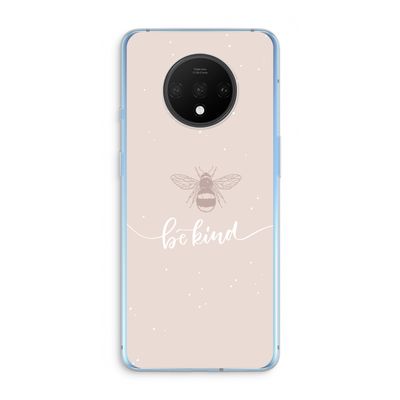 Be(e) kind: OnePlus 7T Transparant Hoesje