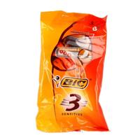 BIC 3 Sensitive pouch wegwerpscheermesjes 8 Stuks
