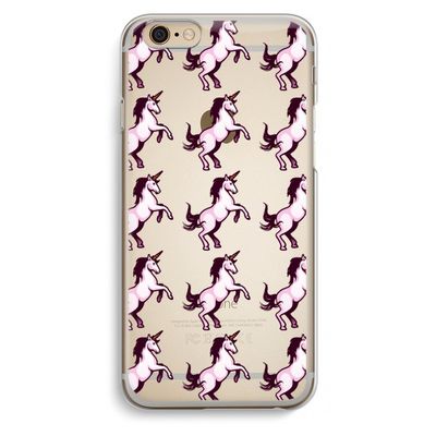Musketon Unicorn: iPhone 6 / 6S Transparant Hoesje