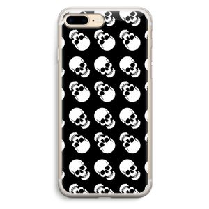 Musketon Skulls: iPhone 7 Plus Transparant Hoesje