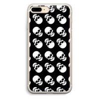 Musketon Skulls: iPhone 7 Plus Transparant Hoesje