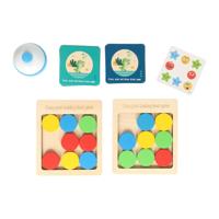 Houten Schuifpuzzel Duel met Bel Spel