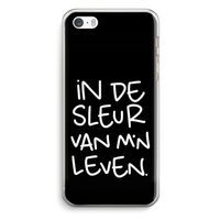 De Sleur: iPhone 5 / 5S / SE Transparant Hoesje