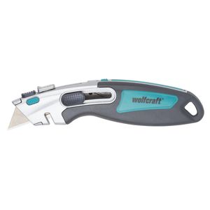 wolfcraft GmbH 4106000 stanleymes Blauw, Grijs, Metallic Scheermes