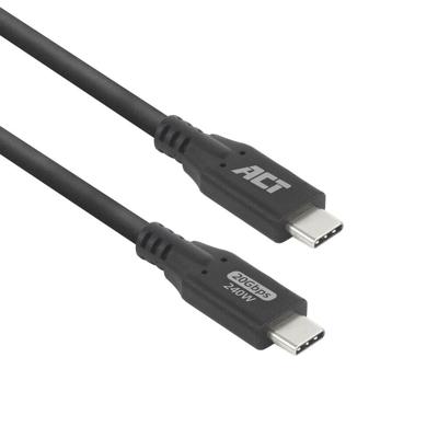 ACT USB4 20Gbps USB-C 240W M/M 2m