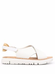 Camper sandales Oruga en cuir - Blanc