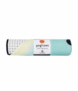 Manduka Yogitoes Skidless Yoga Handdoek - Underwater Blur