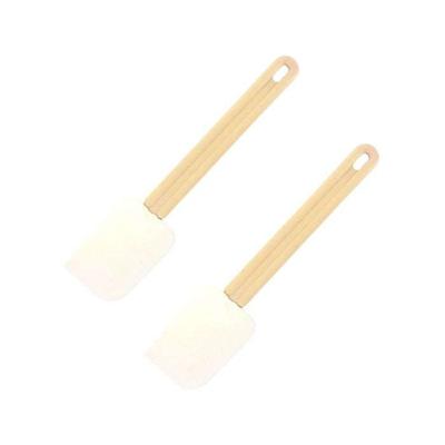 Set van 2 bak- en kookspatels - FACKELMANN - Hars handvat - 32 cm