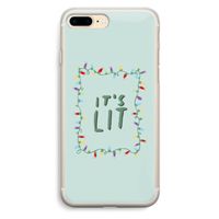 It's Lit: iPhone 7 Plus Transparant Hoesje