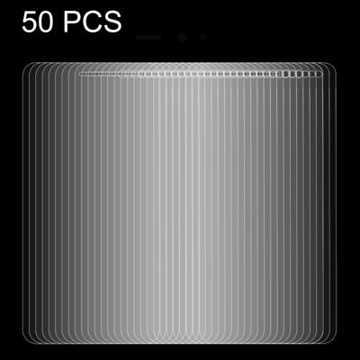 50 PCS Huawei Y6 (2017) 0 26 mm 9H oppervlaktehardheid 2.5D explosieveilige gehard glas niet-volledig scherm Film geen retailpakket