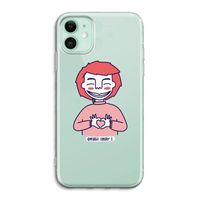 Hartje: iPhone 11 Transparant Hoesje