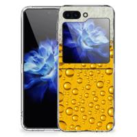 Samsung Galaxy Z Flip 5 | Siliconen Case | Bier