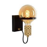 Lucide OTTELIEN Wandlamp 1xE27 - Zwart