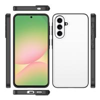 Samsung Galaxy A57 Back Cover Hoesje Wit Zwart