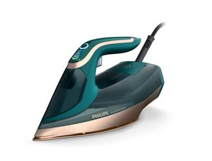 Philips 1000 series DST8030/70 strijkijzer Stoomstrijkijzer SteamGlide Elite-zoolplaat 3000 W Groen