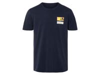 LIVERGY Heren T-shirt (S (44/46), Marineblauw)