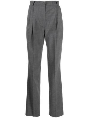 Vivetta pantalon court à taille haute - Gris
