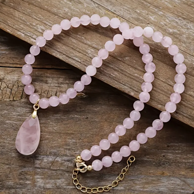 Rozenkwarts Kralen Ketting - Spiritualiteit - Spiritueelboek.nl