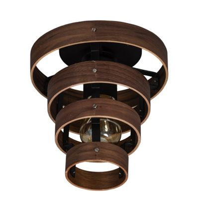 Walnut plafondlamp Walnut plafondlamp