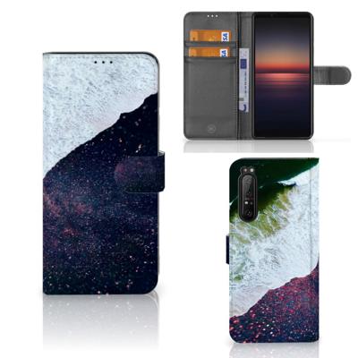 Sony Xperia 1 II | Book Case | Sea in Space