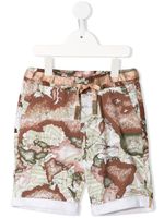 Alviero Martini Kids short de sport à imprimé graphique - Vert