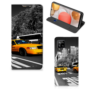 Samsung Galaxy A42 Book Cover New York Taxi