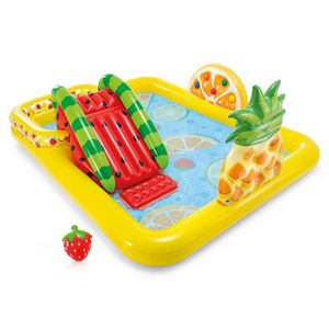 Intex Fun'n'Fruity Play Center Opblaasbaar zwembad Rechthoekig 493 l Meerkleurig