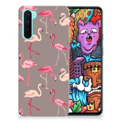 OnePlus Nord | TPU Hoesje | Flamingo