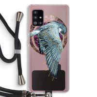 Golden Falcon: Samsung Galaxy A51 5G Transparant Hoesje met koord
