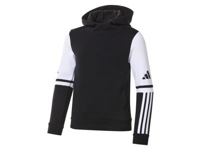 adidas Kinder hoodie (Zwart, 128)