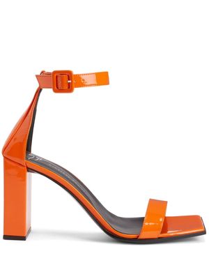 Giuseppe Zanotti sandales Shangay Buckle 85 mm - Orange