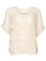 Top Gehaakt Beige Top Gehaakt Beige