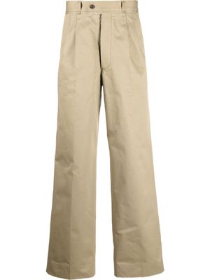 Maison Margiela pantalon à coupe droite - Tons neutres