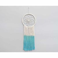 Macramé Dromenvanger Rond Turquoise  (102 x 32 x 32 cm) - thumbnail