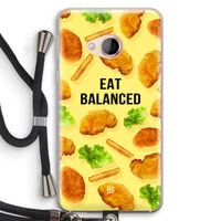 Eat Balanced: HTC U Play Transparant Hoesje met koord
