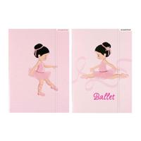 Map met Elastiek A4 Ballet