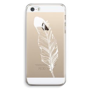 Pluim: iPhone 5 / 5S / SE Transparant Hoesje
