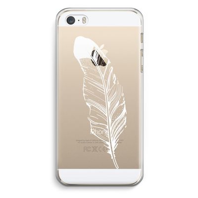 Pluim: iPhone 5 / 5S / SE Transparant Hoesje