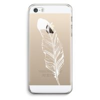 Pluim: iPhone 5 / 5S / SE Transparant Hoesje