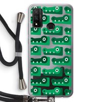 Crocs: Huawei P Smart (2020) Transparant Hoesje met koord