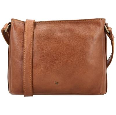 Vilenca Leren Schoudertas Elise Cognac